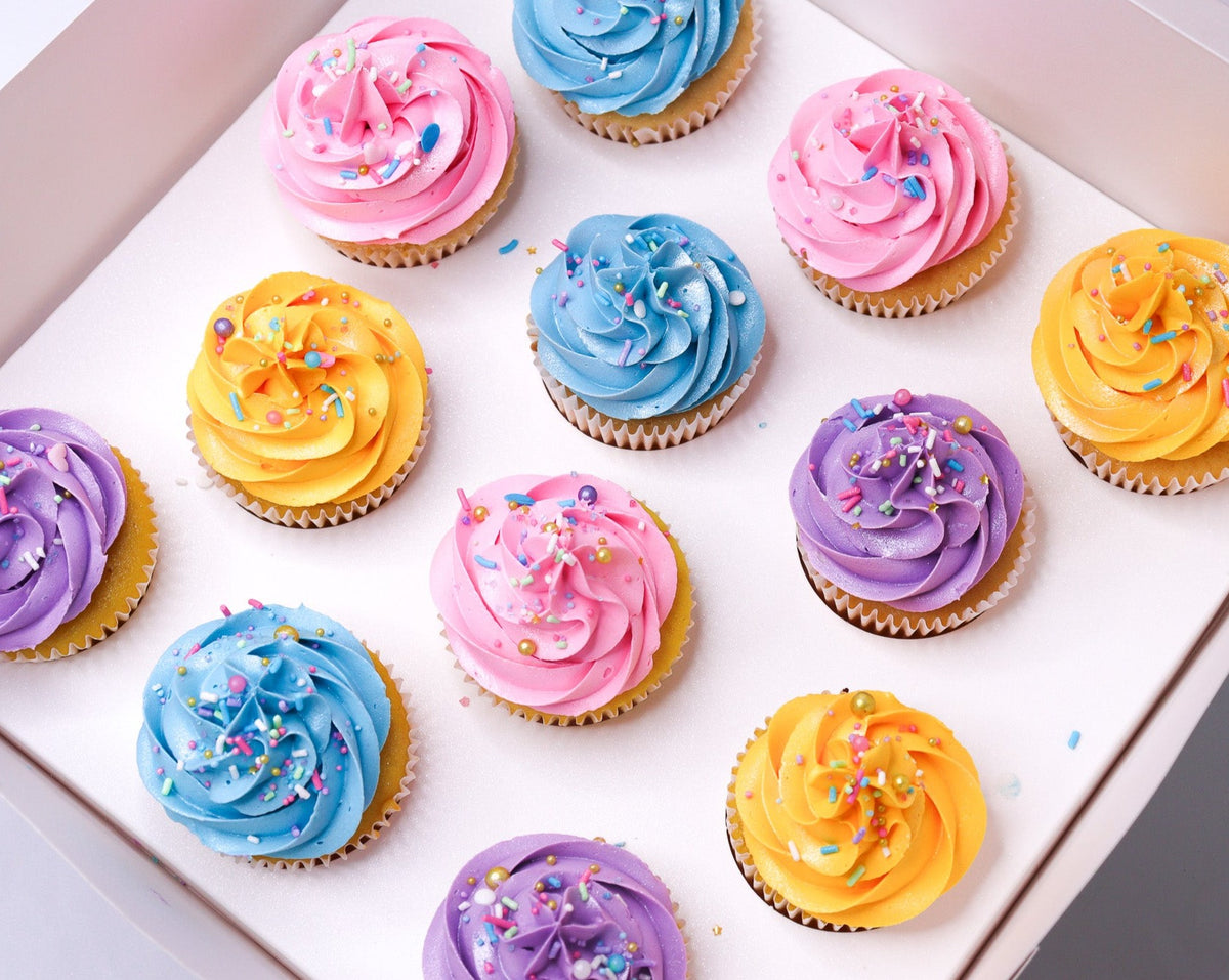 Buttercream Swirl Cupcakes Buttercream NZ