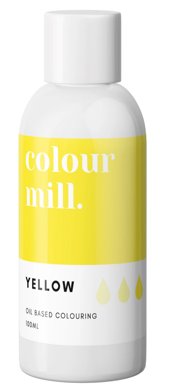 Colour Mill Oil Based Colouring 100ml Yellow