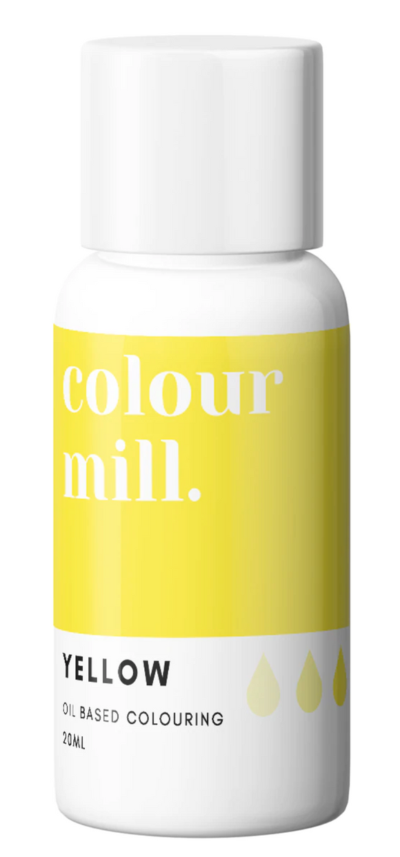 Colour Mill Oil Based Colouring 20ml Yellow