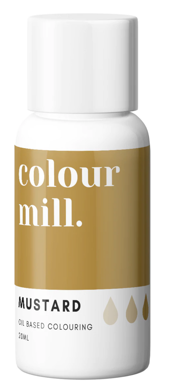 Colour Mill Oil Based Colouring 20ml Mustard