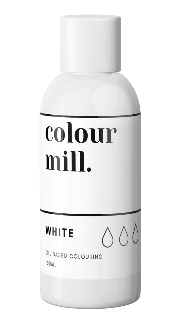 Colour Mill Oil Based Colouring 100ml White
