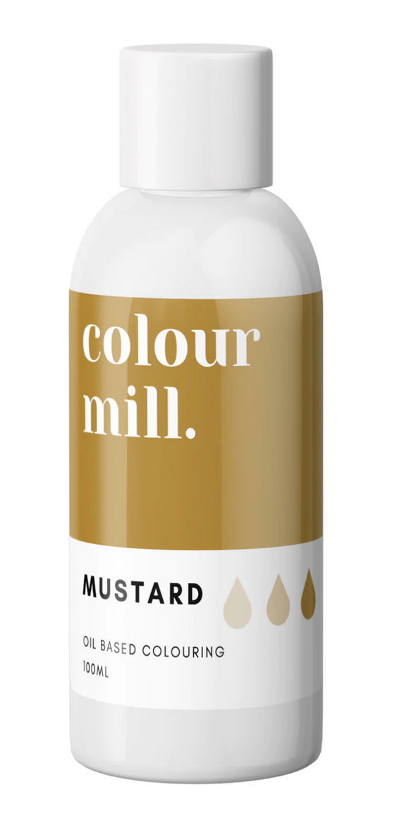 Colour Mill Oil Based Colouring 100ml Mustard