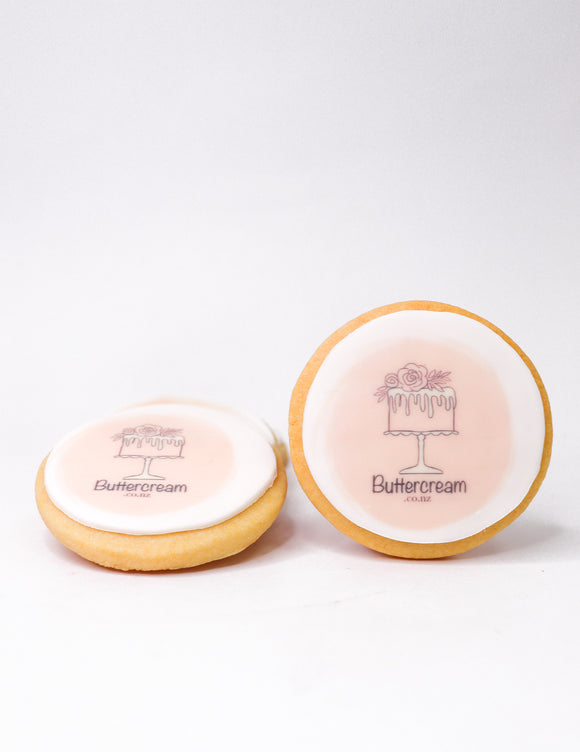 Corporate Cookies Printed Logo Auckland
