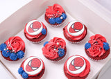 Spiderman Cupcakes