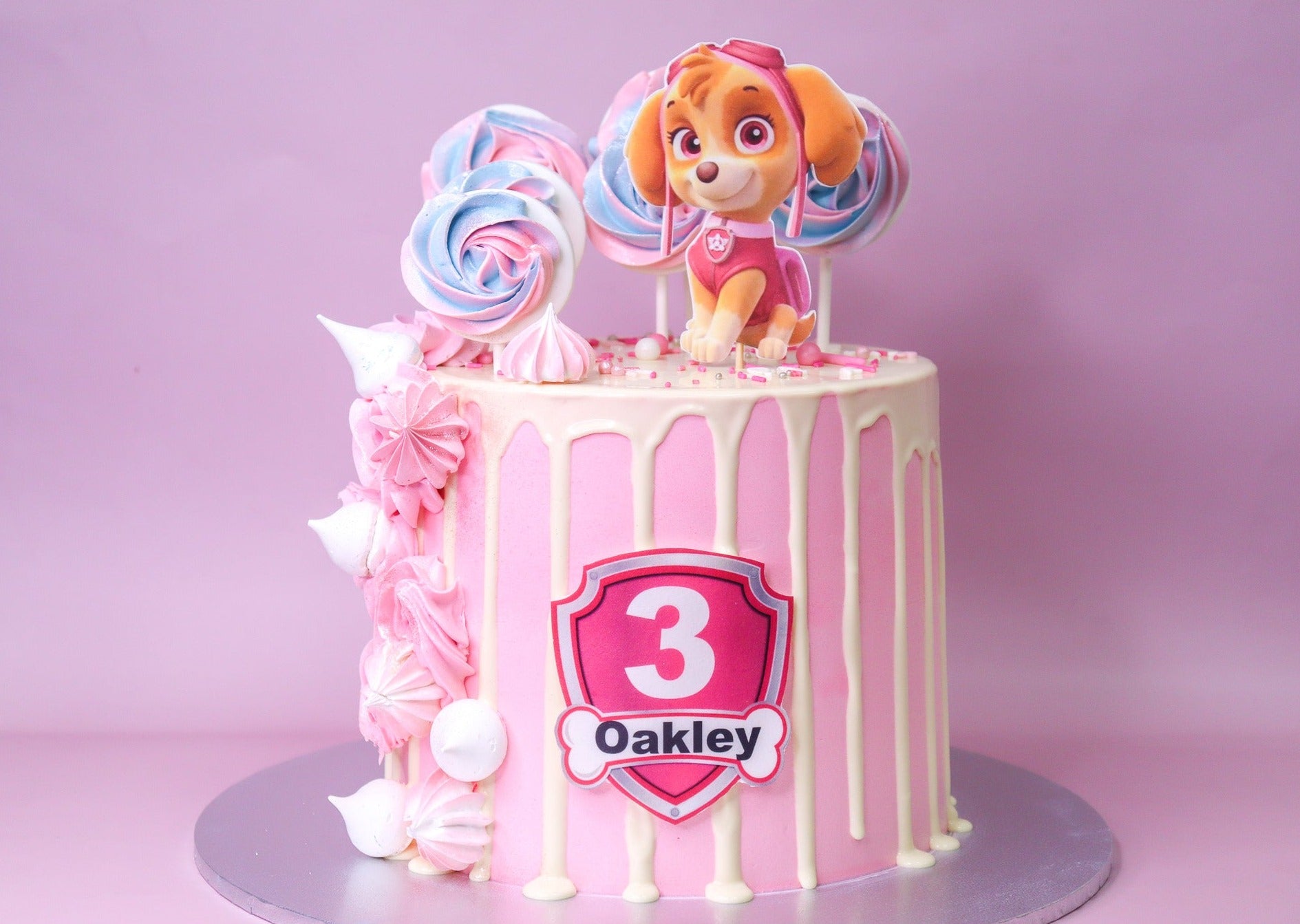 Paw Patrol Cake Toppers Printable Handmade Edible Paw Patrol Skye