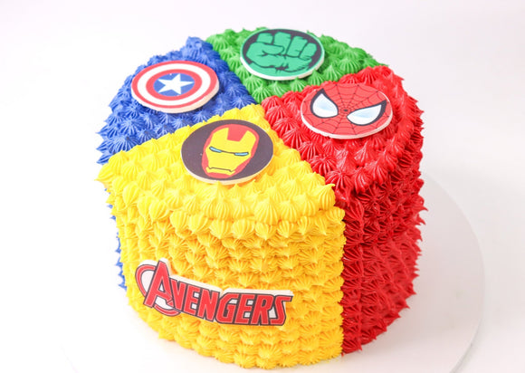 Avengers Super Hero Cake
