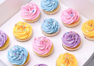 Buttercream Swirl Cupcakes