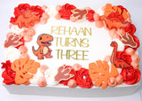 Dinosaur Sheet Cake