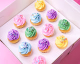 Buttercream Swirl Mini Cupcakes