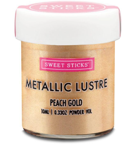 Metallic Lustre Powder Peach Gold