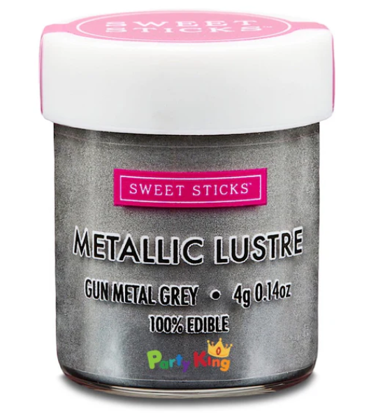 Metallic Lustre Powder Gun Metal grey