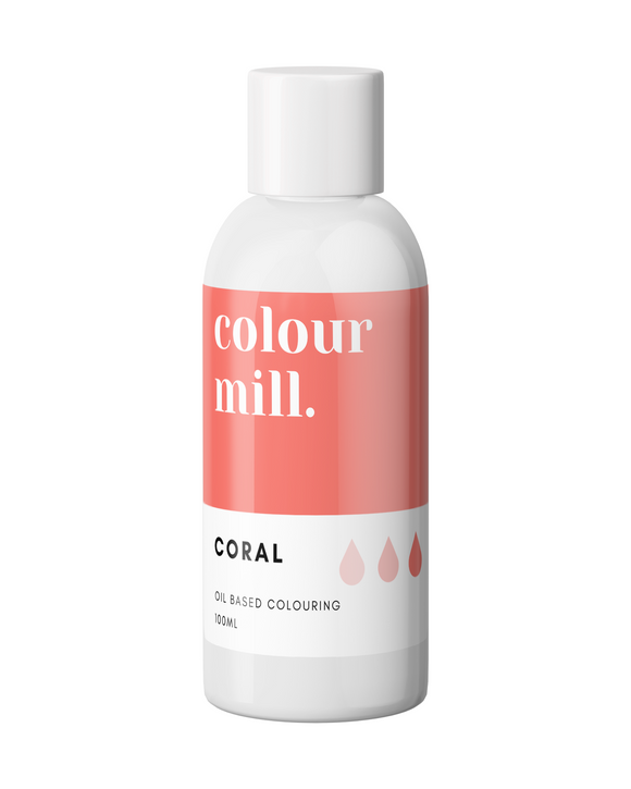 Colour Mill Oil Based Colouring 100ml Coral