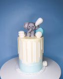 Baby Shower Drip Cake