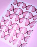 Edible Wafer Paper Butterflies