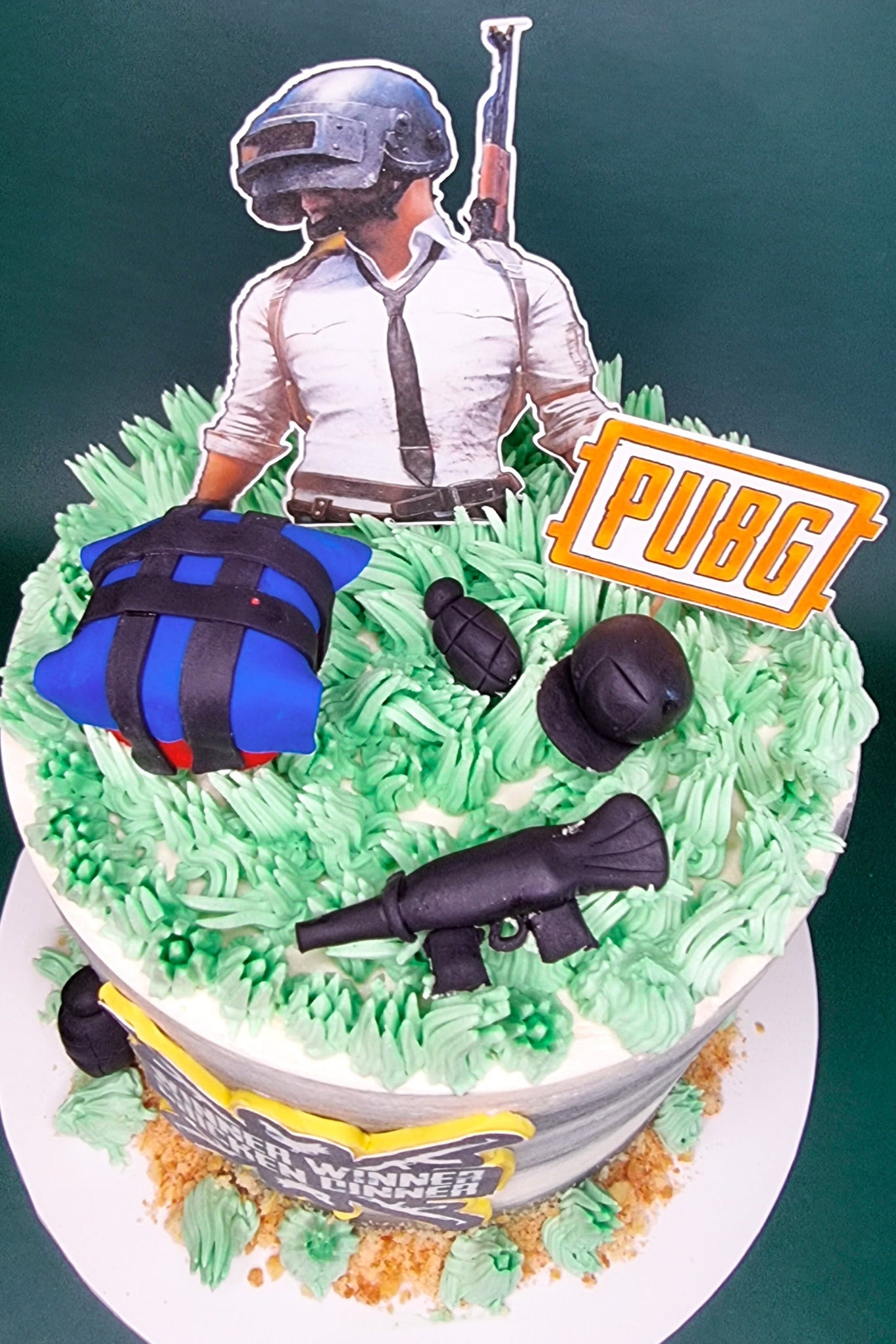 Customized PUBG cake - The Baker's Table