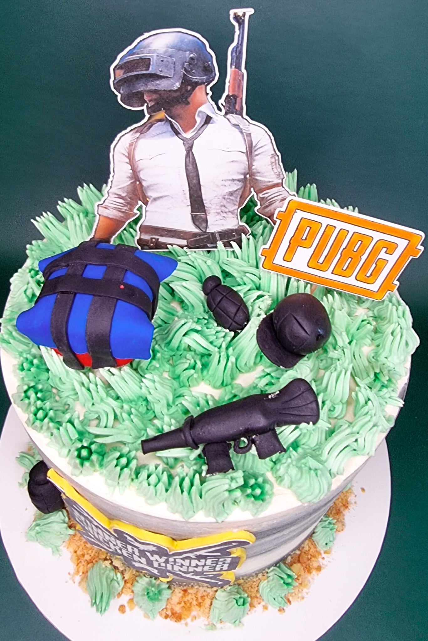 Stylish PUBG Mobile Game Cake for Him | Gurgaon Bakers