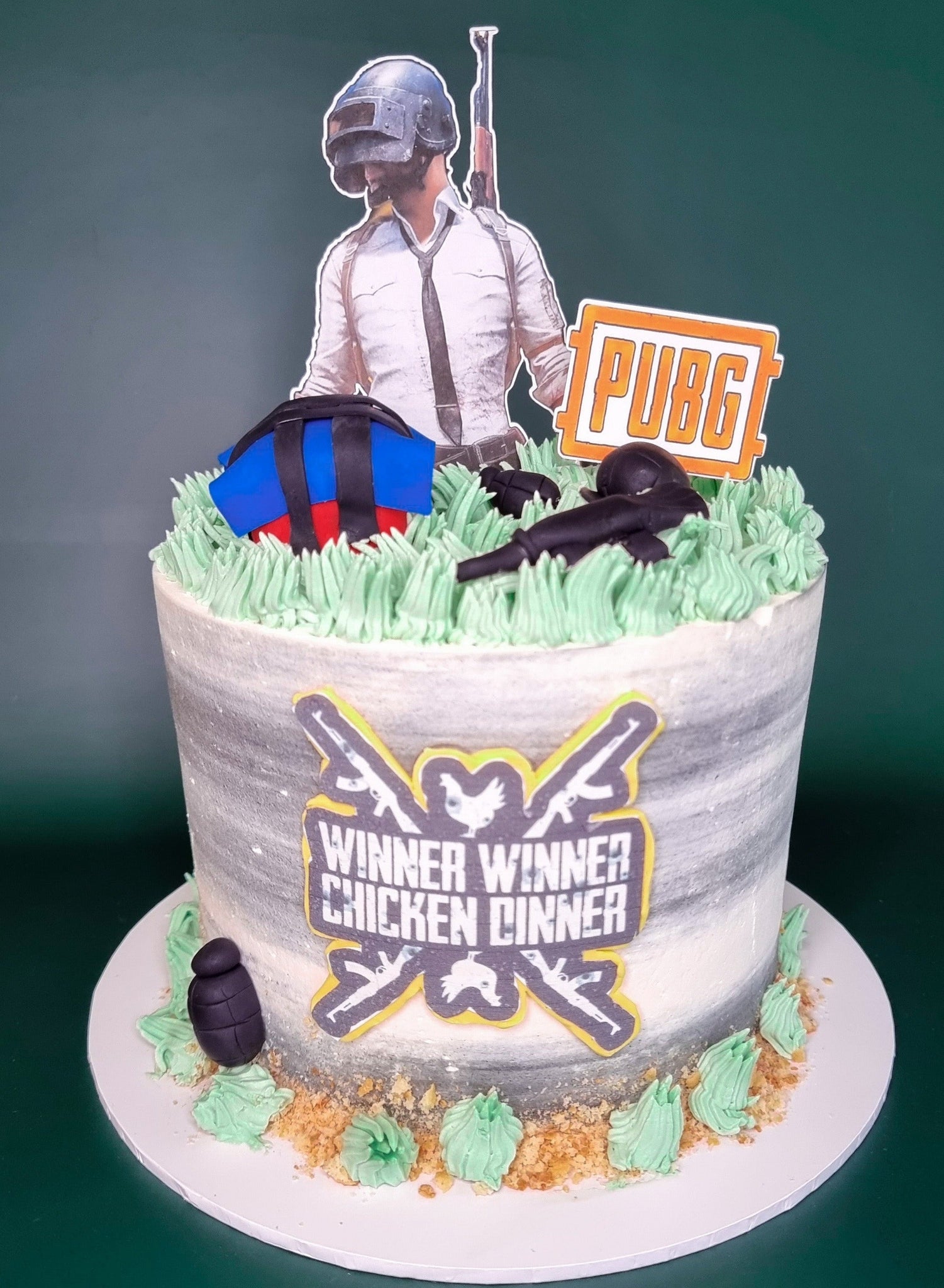 PUBG Lover Theme Birthday Cake
