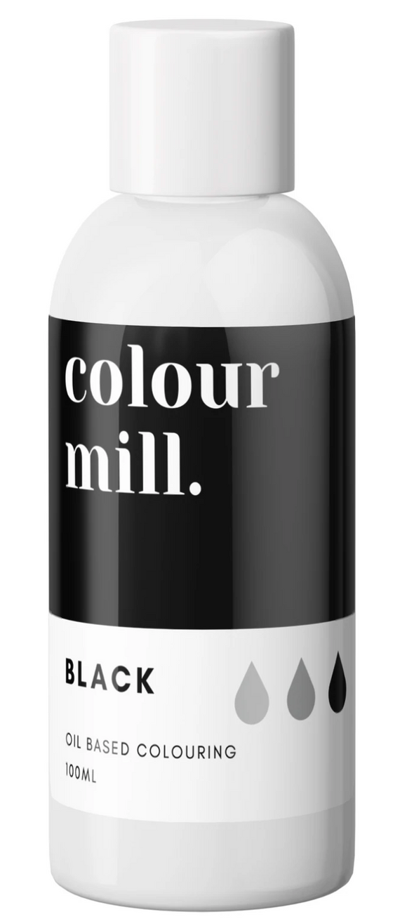 Colour Mill Oil Based Colouring 100ml Black