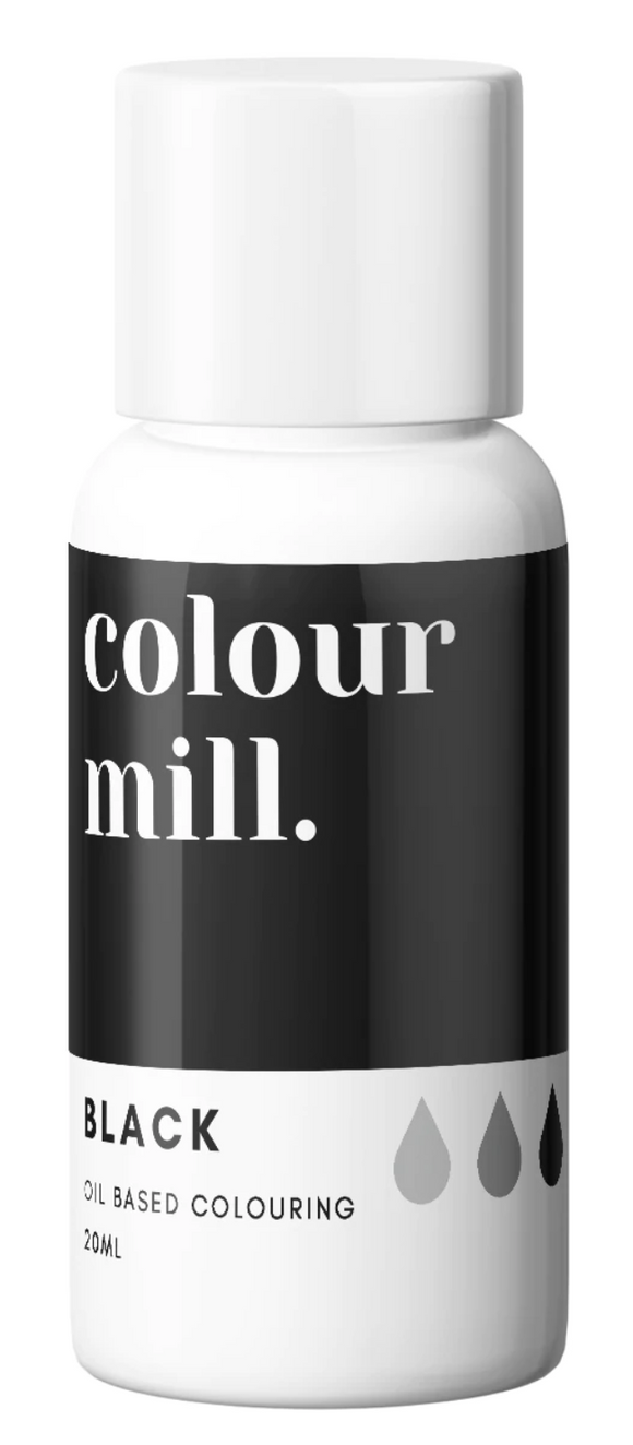 Colour Mill Oil Based Colouring 20ml Black