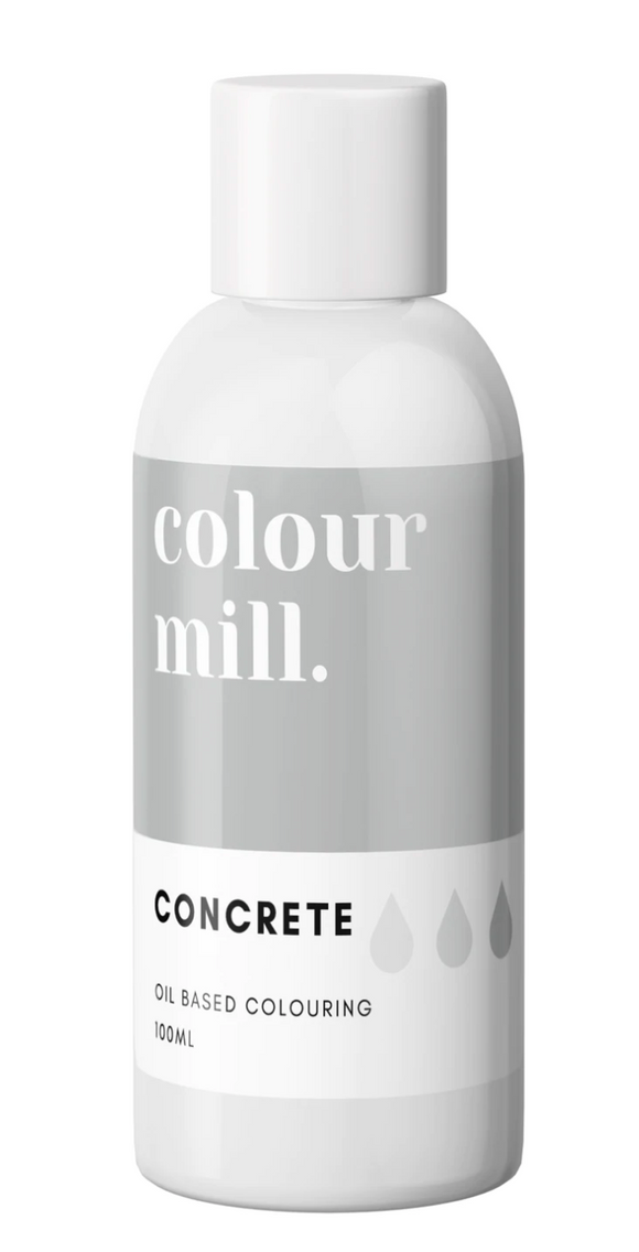 Colour Mill Oil Based Colouring 100ml Concrete