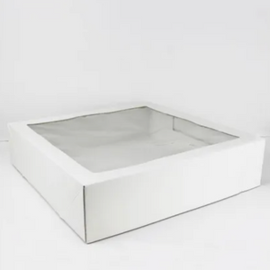 16x16x4 Cake Box - White