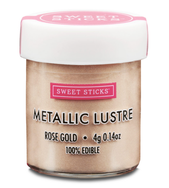Metallic Lustre Powder Dark Rose Gold