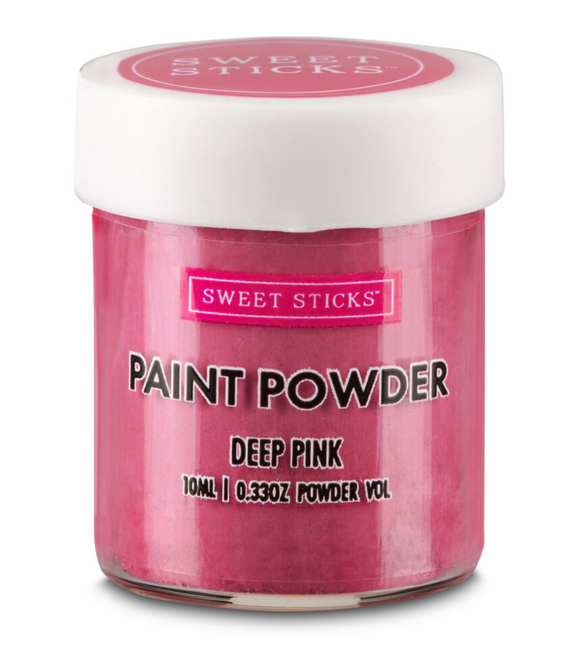 Edible Paint Powder Deep Pink 10ml